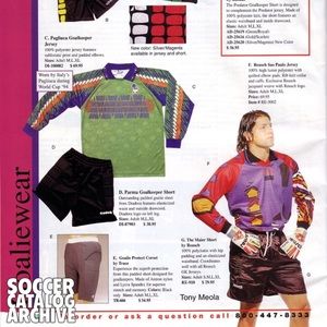 Tony meola jersey Clearance